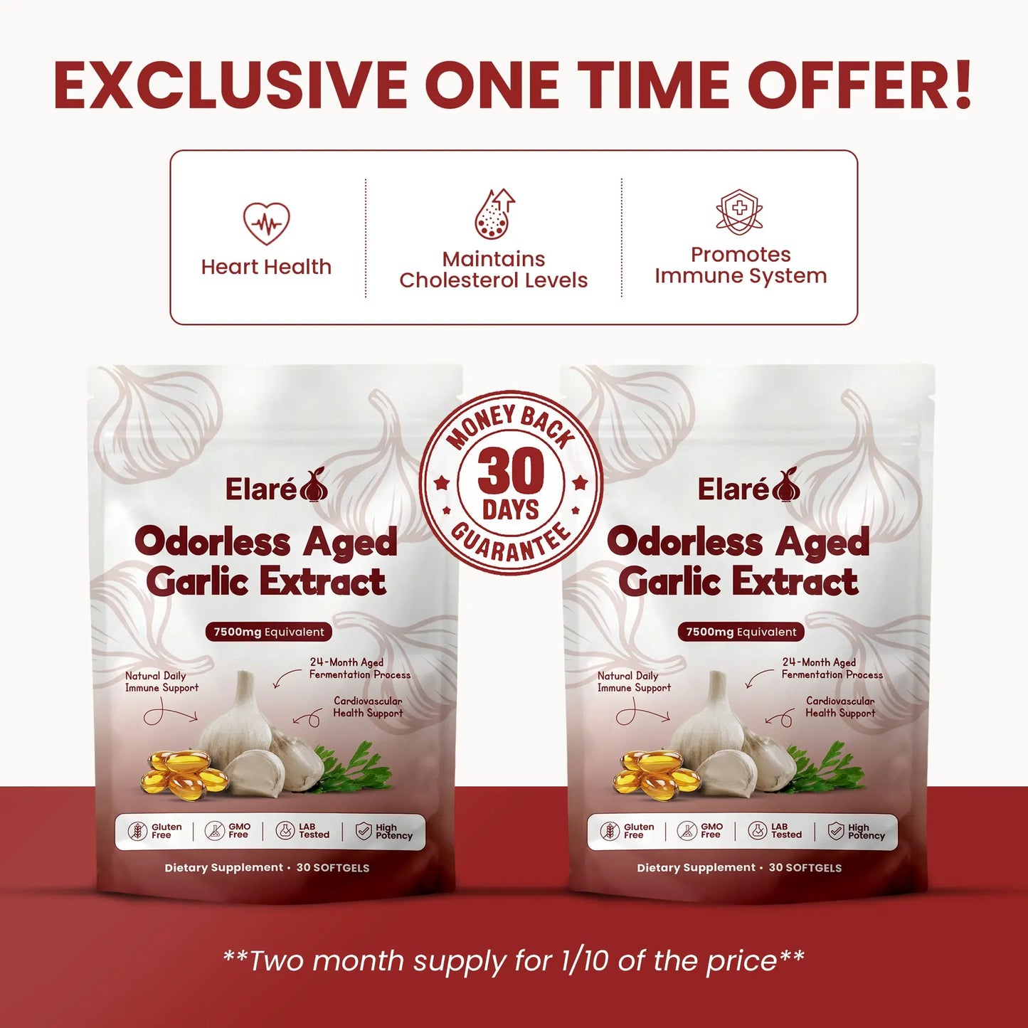 2 Month Aged Garlic Supply