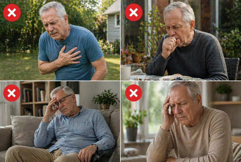 Common symptoms collage